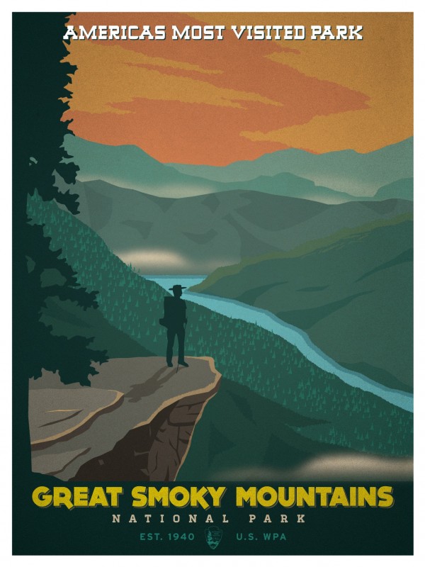Great Smoky Mountains  Print